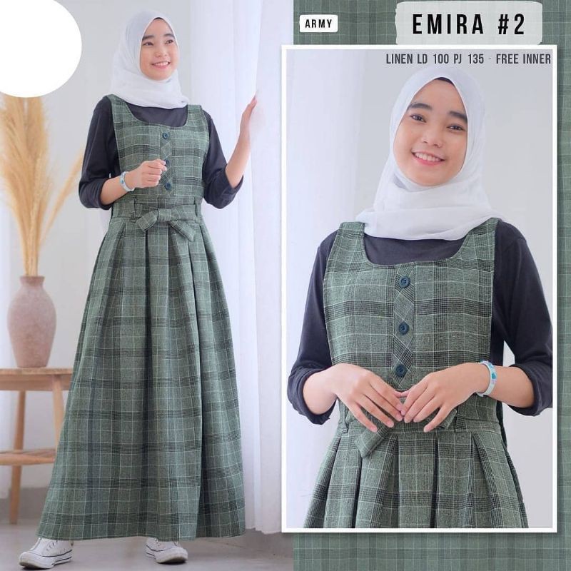 Overall wanita baju anak remaja emira pakain anak remaja