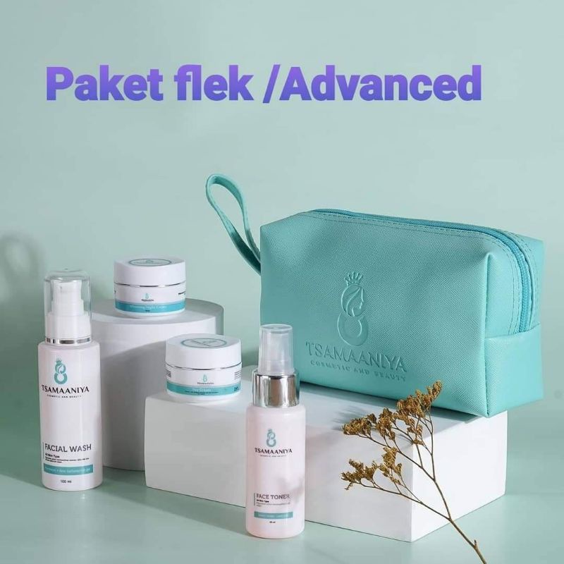 TSAMAANIYA COSMETICS & BEAUTY Skincare Paket Flek/Advanced Type 10g 15g BPOM