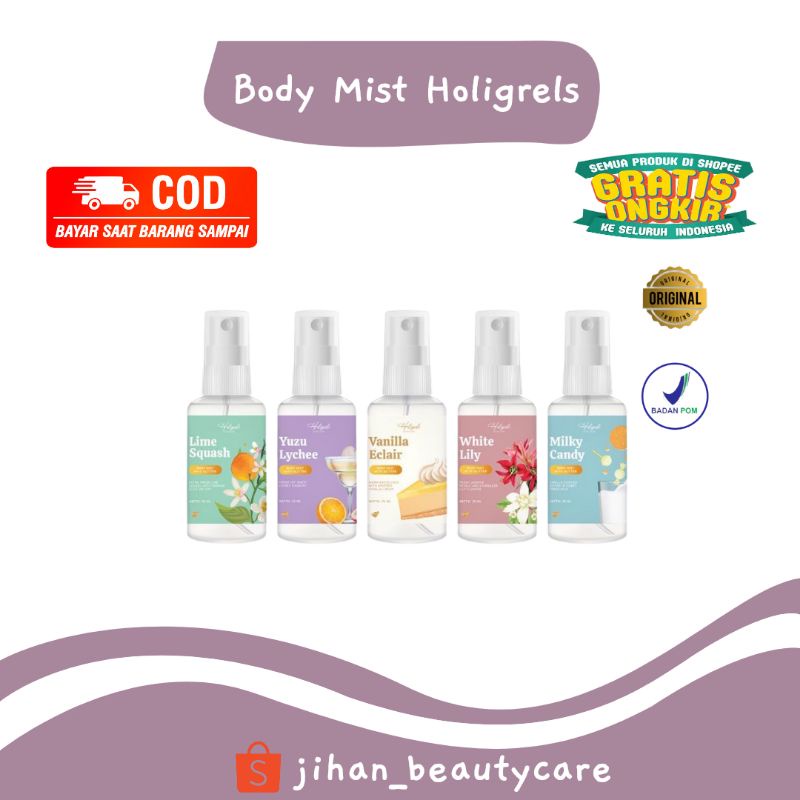 BODY MIST HOLIGRELS