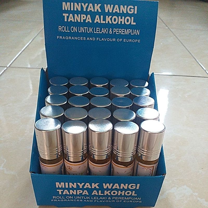PARFUM ROLL ON 6ML | PAKET USAHA 25PCS