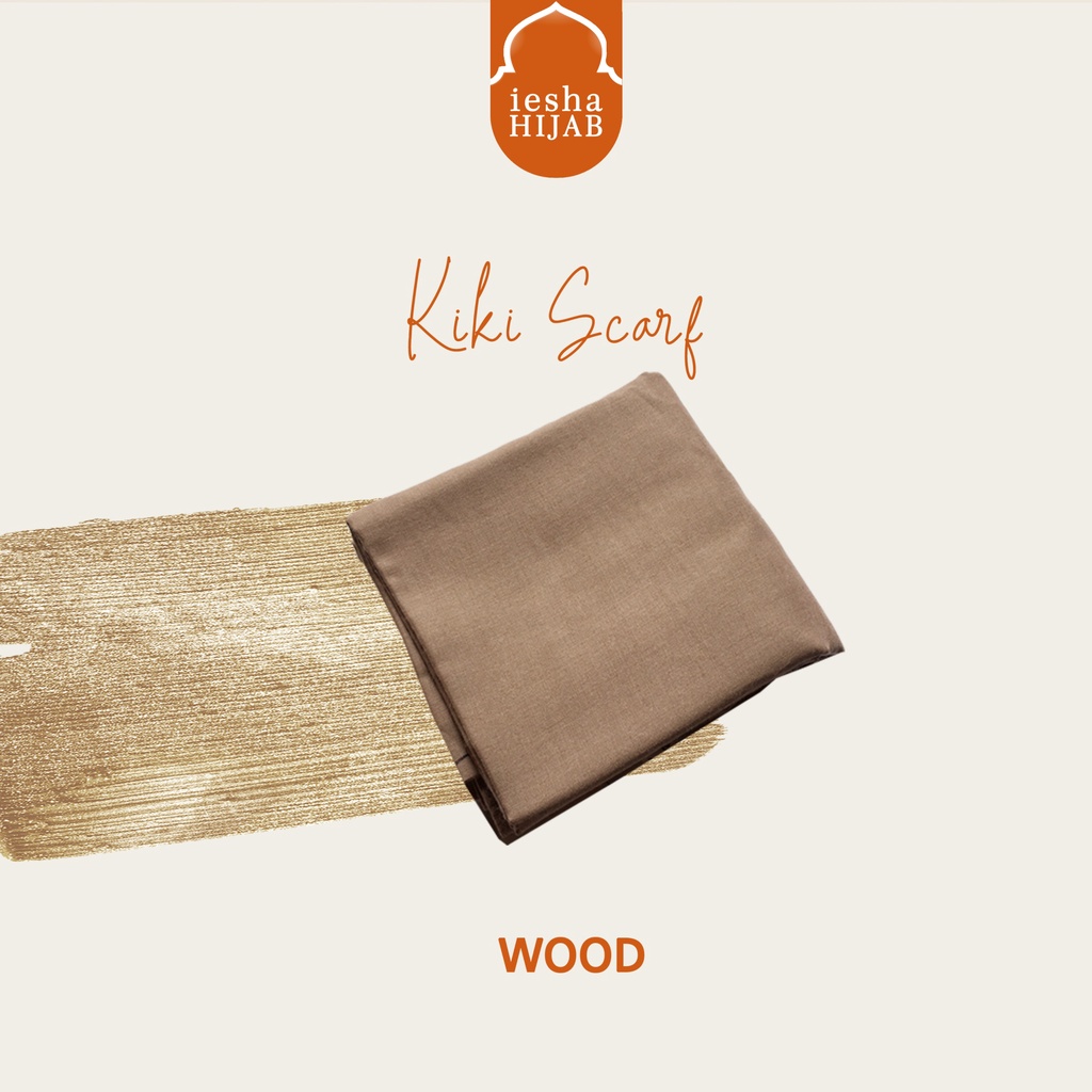 jilbab segiempat kiki scraft bahan katun warna pink salem mudah dibentuk,tudak kusut,nyaman,murah-WOOD