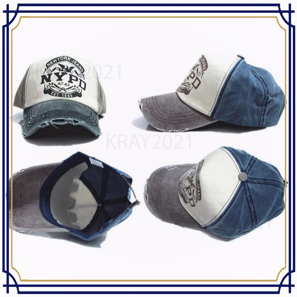 Topi Baseball Snapback NYPD Sport Fashion - S8R