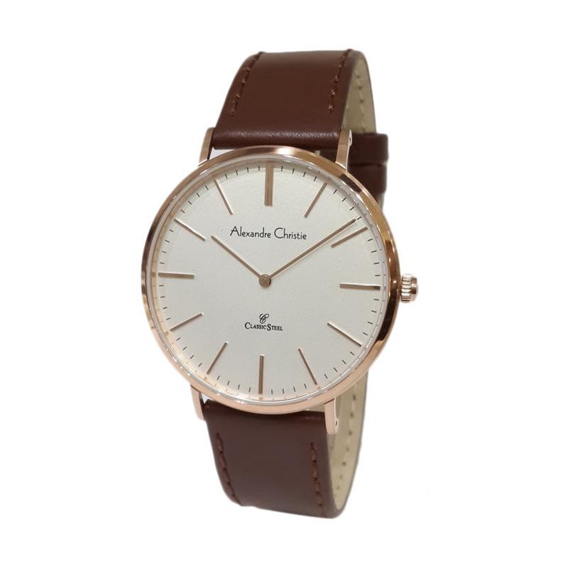 Jam tangan couple original Alexandre Christie AC-8490 MH & LHLRGSL