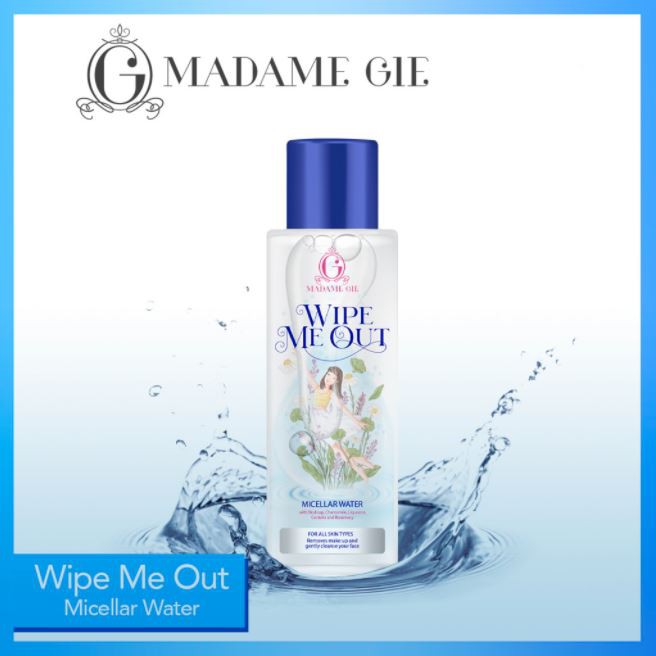 Madame Gie Wipe Me Out Micellar Water | That's a Wrap Lip &amp; Eye Remover Pembersih Makeup