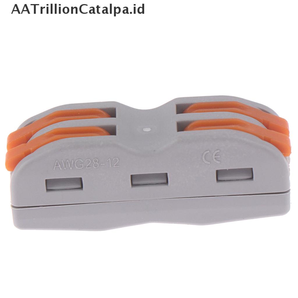 Blok Terminal Konektor Kabel Listrik SPL-1 2 3 Arah Dapat Digunakan Kembali