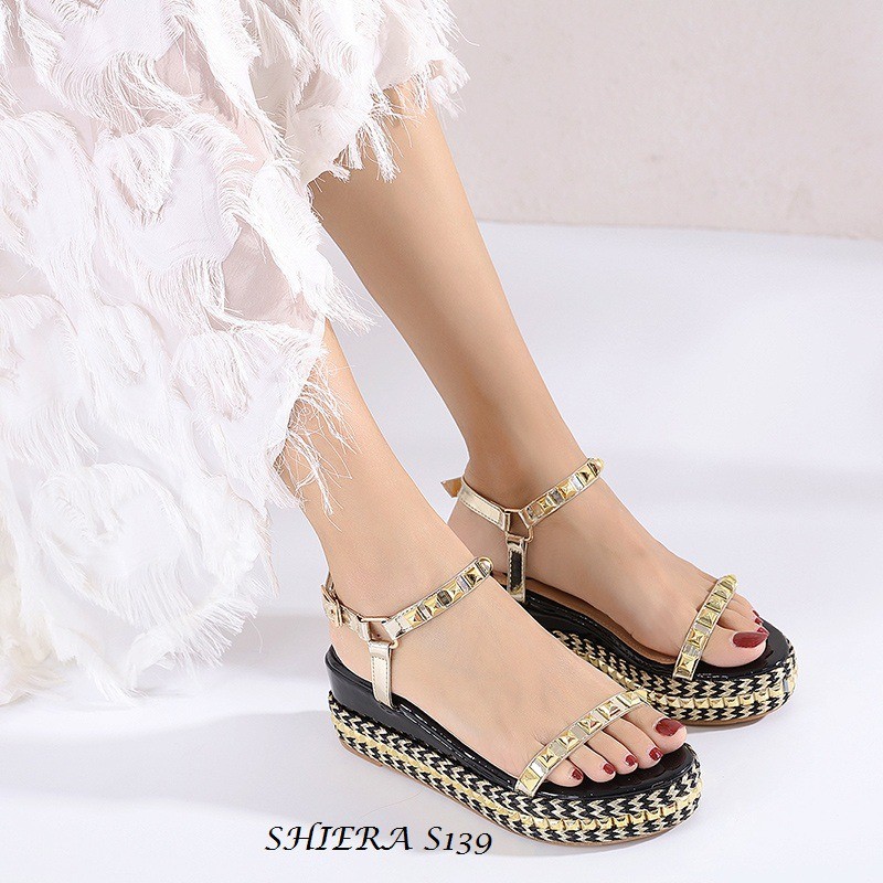 SHIERA WEDGES ANKLE STRAPS SHOES S139