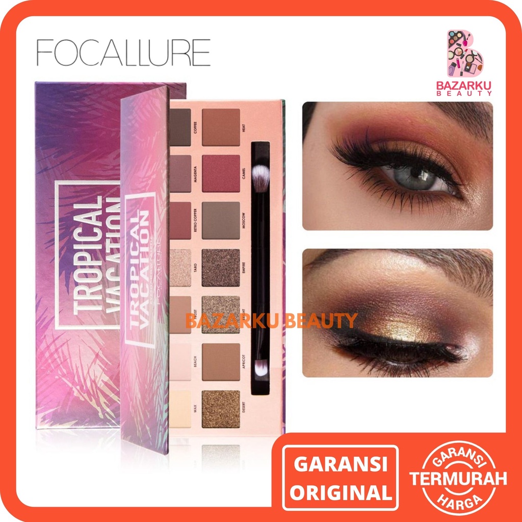 Focallure Tropical Vacation Eyeshadow Palette Focallure Eyeshadow Focallure Eyeshadow Tropical Vacation Focallure Eyeshadow Shimmer Focallure Eyeshadow Palet Focallure Focallur Fucallure Focalure Foccalure