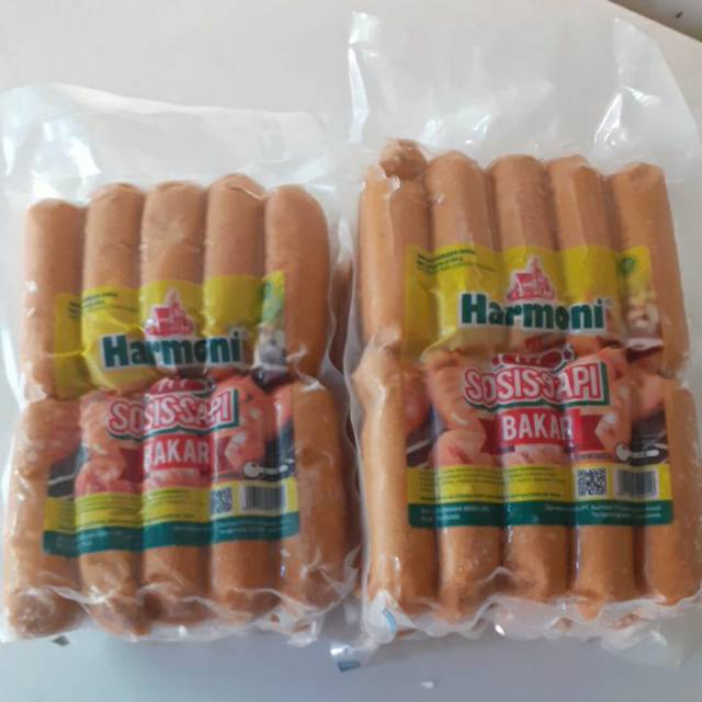 

Promo Harmoni sosis sapi bakar mini isi 10 pcs