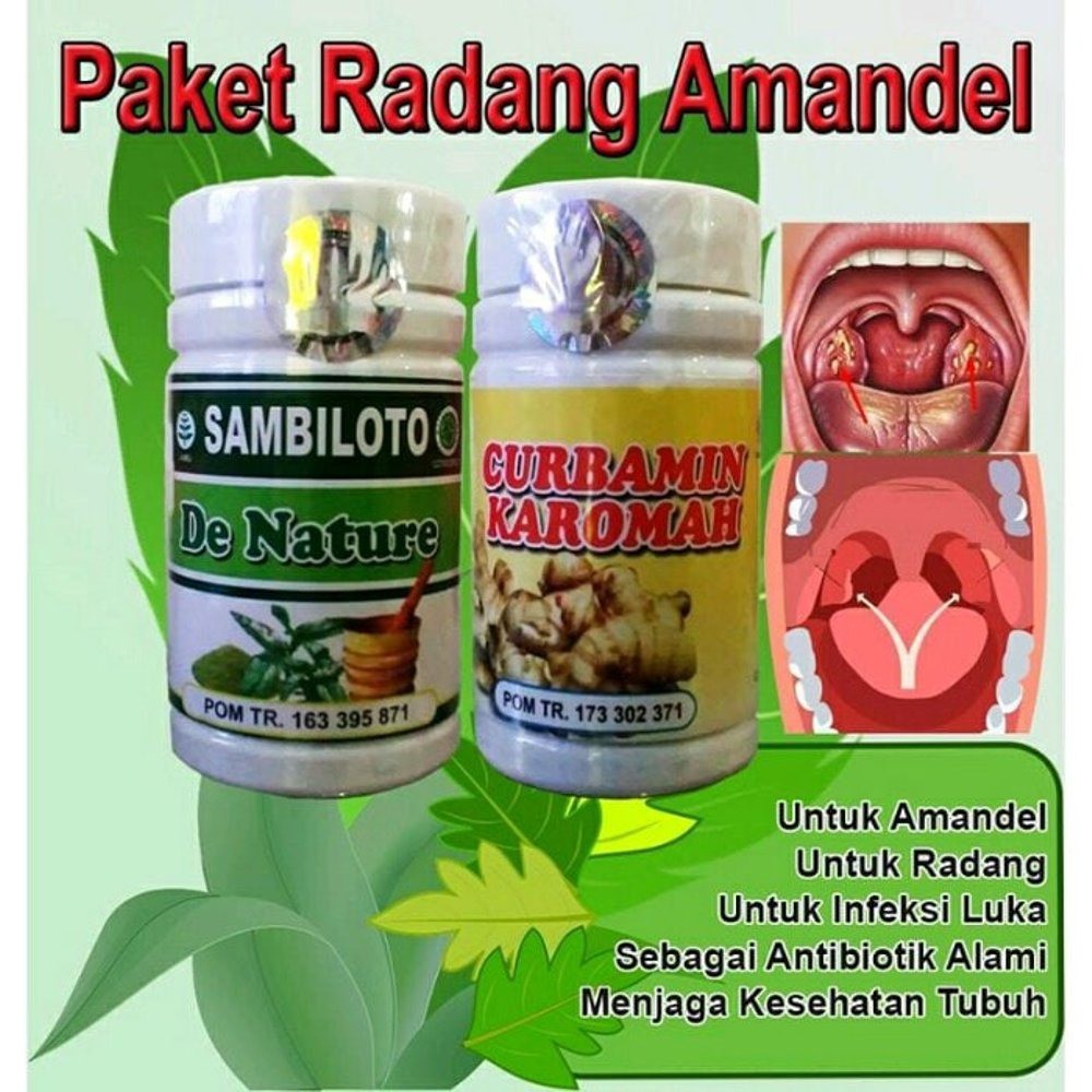 Jual OBAT AMANDEL RADANG TENGGOROKAN KRONIS SUSAH MENELAN INFEKSI