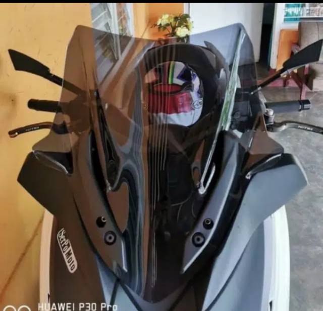 WINDSHIELD XMAX250 MODEL GIVI VISOR XMAX250 GIVI TOURING