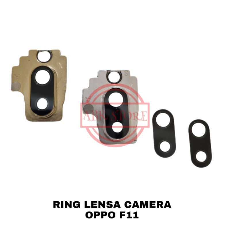 RING LENSA CAMERA / KACA KAMERA BELAKANG OPPO F11 ORIGINAL