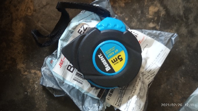 Berent Measuring Tape (meteran) 3, 5, 7.5, 10 Meter Alat Ukur Industri / Pertukangan