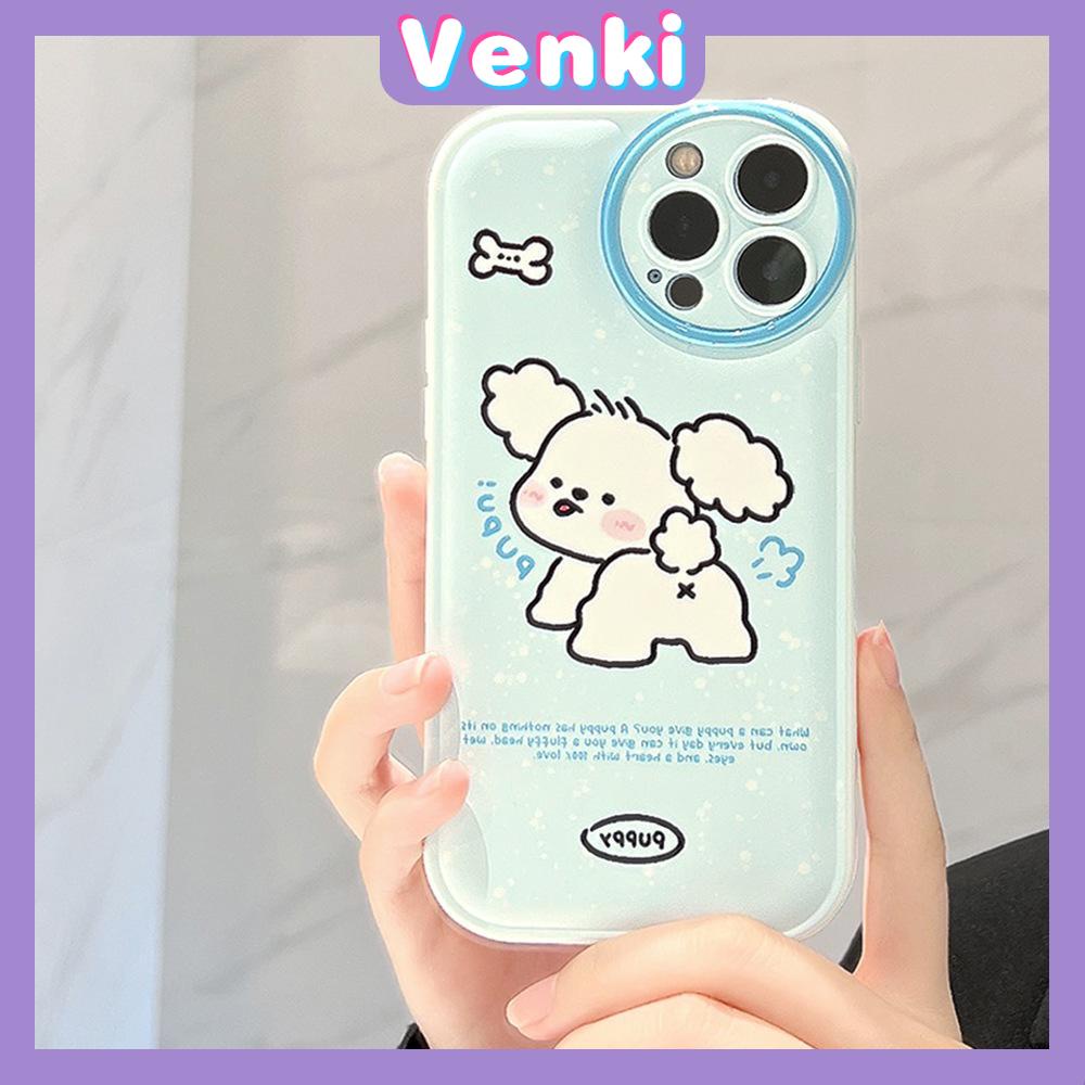 iPhone Case Silicone Soft Case Airbag Shockproof Protection Camera White Dog Cartoon Cute Compatible For iPhone 11 Pro Max 13 Pro Max 12 Pro Max 7Plus xr XS Max