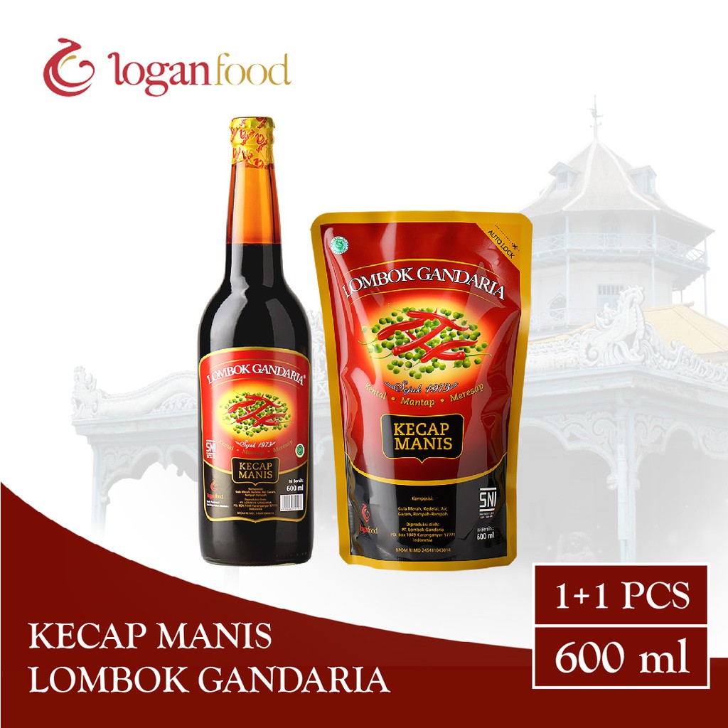 

Lombok Gandaria Paket Hemat Kecap Manis Botol Kaca 600 ml