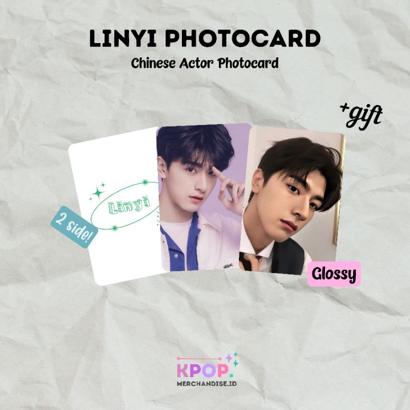 LINYI PHOTOCARD CHINESE ACTOR PHOTOCARD AKTOR CHINA