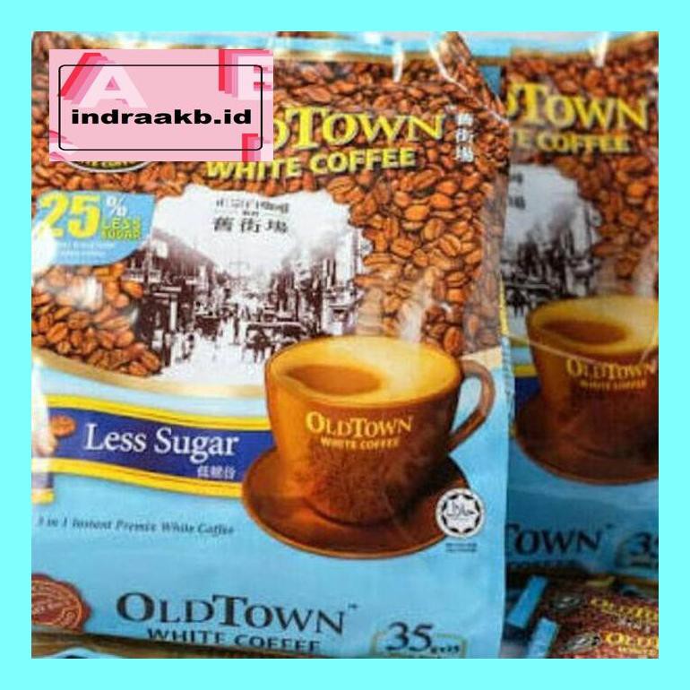 

Kops05X Oldtown White Sugar 3In1 Less Sugar - Kopi Putih Premix Instan Old Tow Cof05Sc