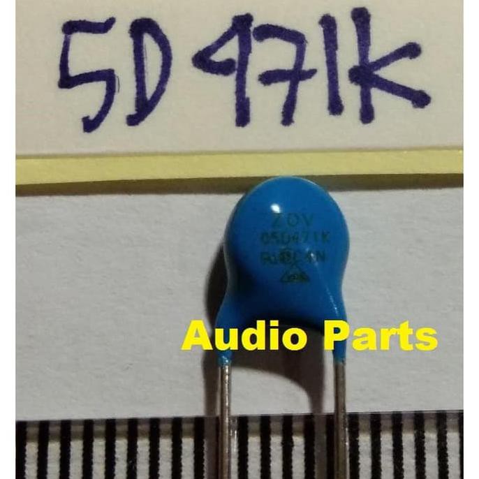 Varistor 5D471K Audiopa83 Segera Beli