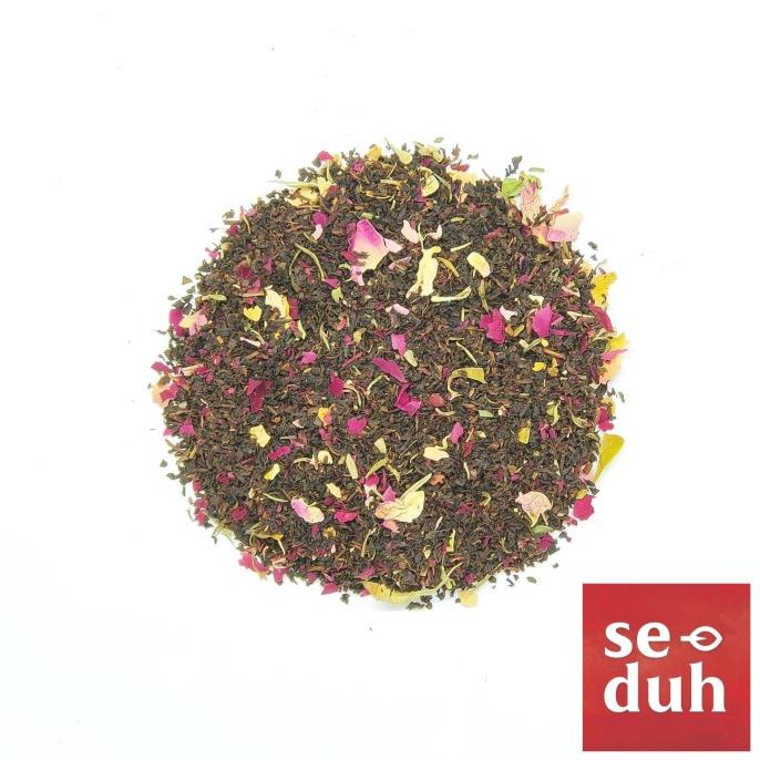 

[ COD ] FRENCH EARL GREY Tea Blend - Black Tea Rose with Bergamot Oil 60 gram TERMURAH Kode 348