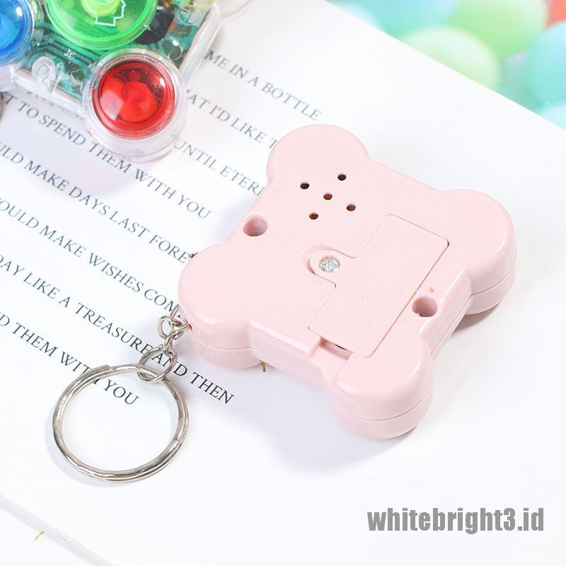 (white3) Mainan Kubus Labirin Portable Bentuk Gamepad Untuk Penghilang Stress