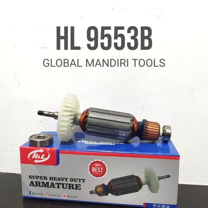 Gerinda / Armature Gerinda Makita 9553B H&L Angker Sparepart