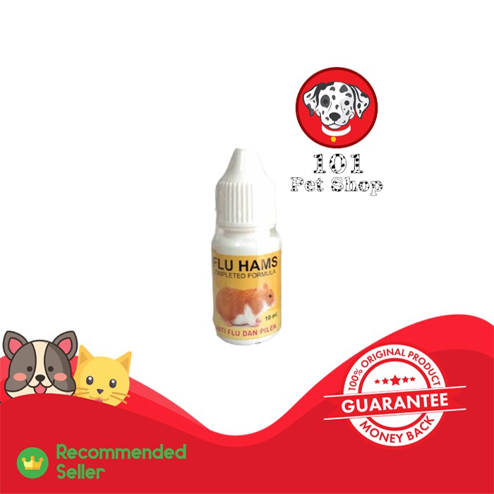 Flu Hams - Obat Anti Flu dan Pilek untuk Hamster