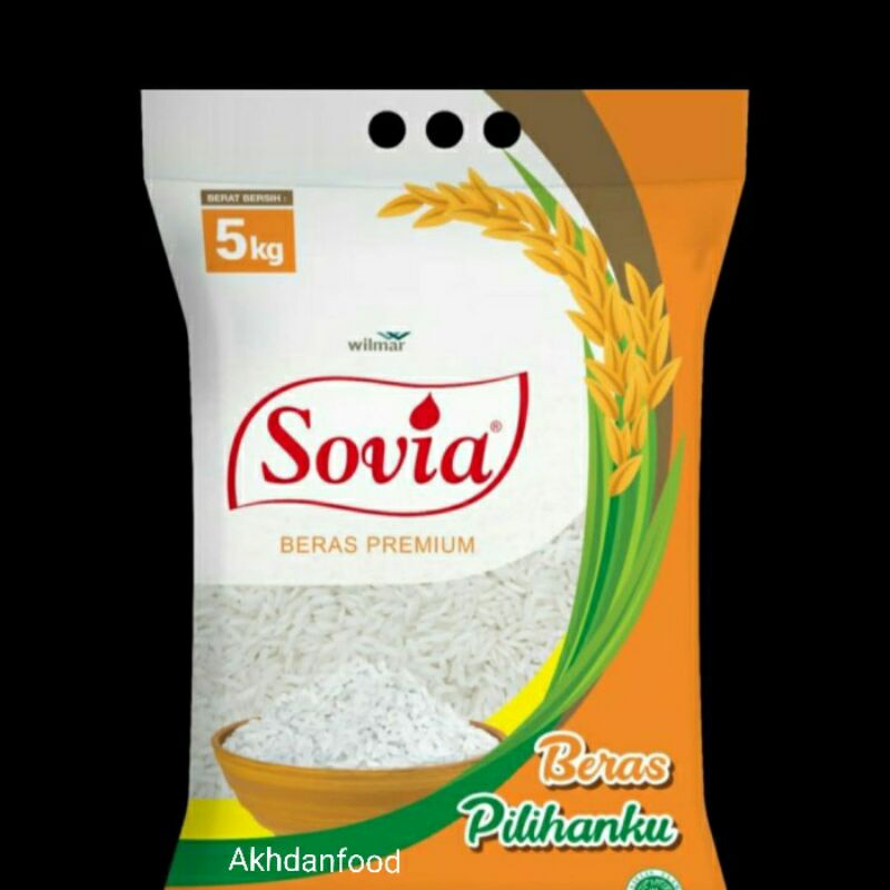 

Beras Sovia Premium 5 Kg