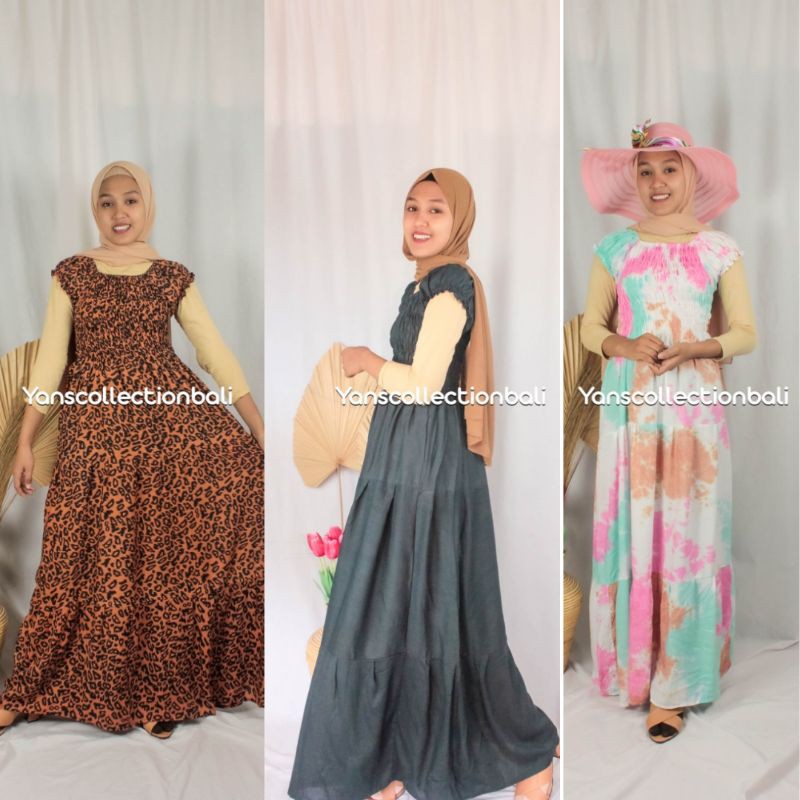 Dress Canda Kerut Susun BALI