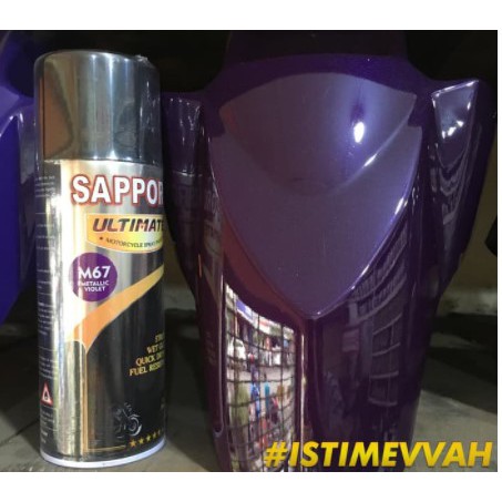 Cat Semprot Sapporo Ultimate M67 Metallic Violet / Sapporo Spray / Pilok / Pylox