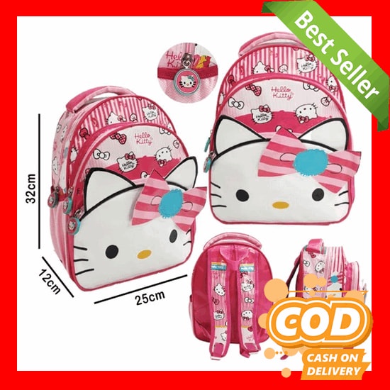 Amy - Tas Anak Korea Perempuan Ransel Korea Anak Perempuan Import Unicorn Terbaru 2021 Canvas Origin