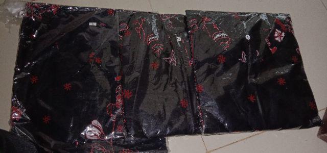 Maura Couple - Sania Ruffle Batik Couple Ori Ndoro Jowi Dnt Garansi Termurah