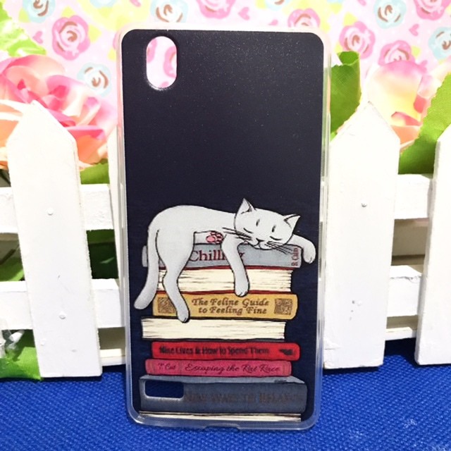 Oppo Miror 5 A51W - Softcase Casing Custom Case Cover Print Kucing Cat