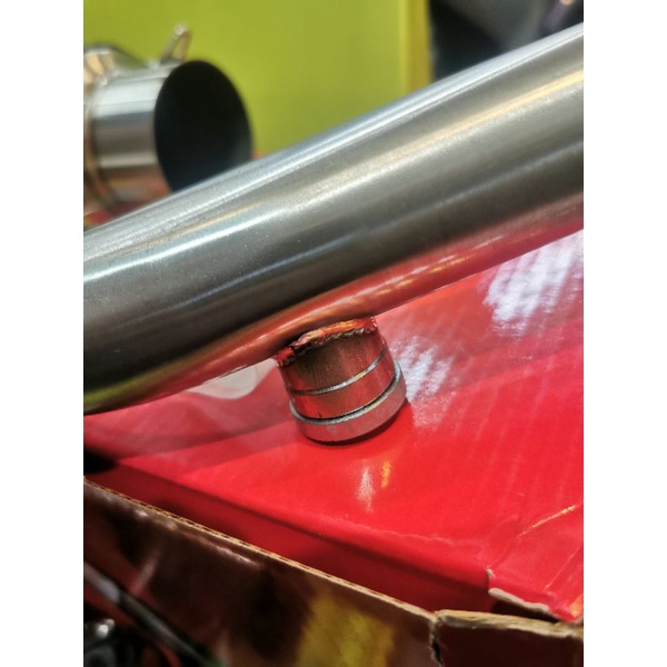 knalpot RED LEO mx king carbon 32 35 53