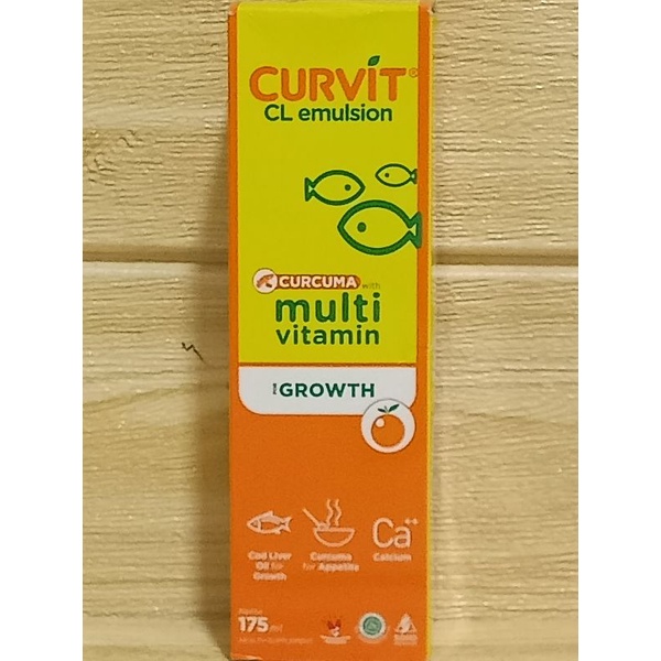CURVIT SIRUP 60 ml|CURVIT SYRUP 120 ml|CURVIT CL EMULSION 175 ML| Vitamin Memperbaiki Nafsu Makan