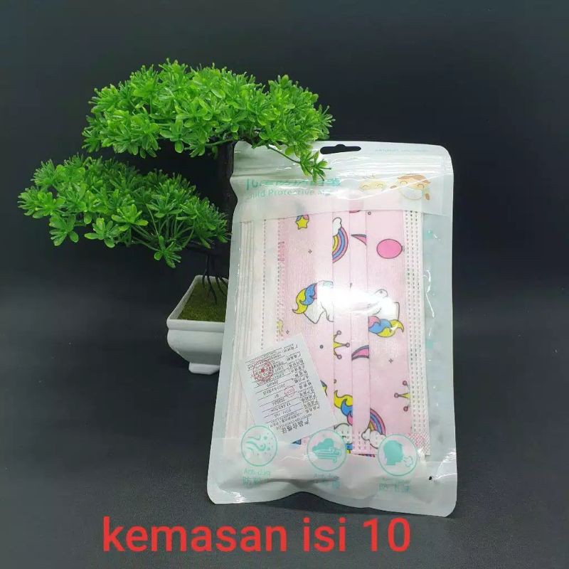 Masker 3Ply Anak/Masker Fashion Anak/Surgical Mask Anak/Masker Anak