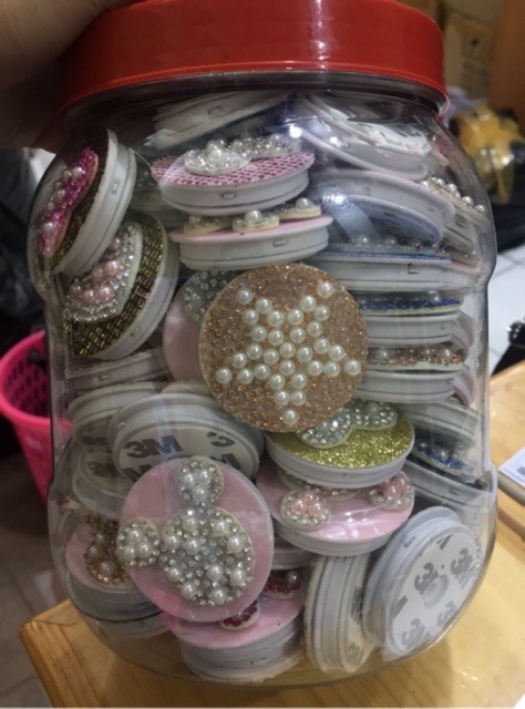 popsoket mutiara / stand hp / pop socket / phone holder