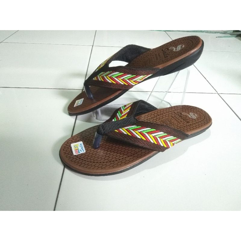 sandal  jepit turki kekinian Saila ukuran 37-40/sandal jepit turki terbaru