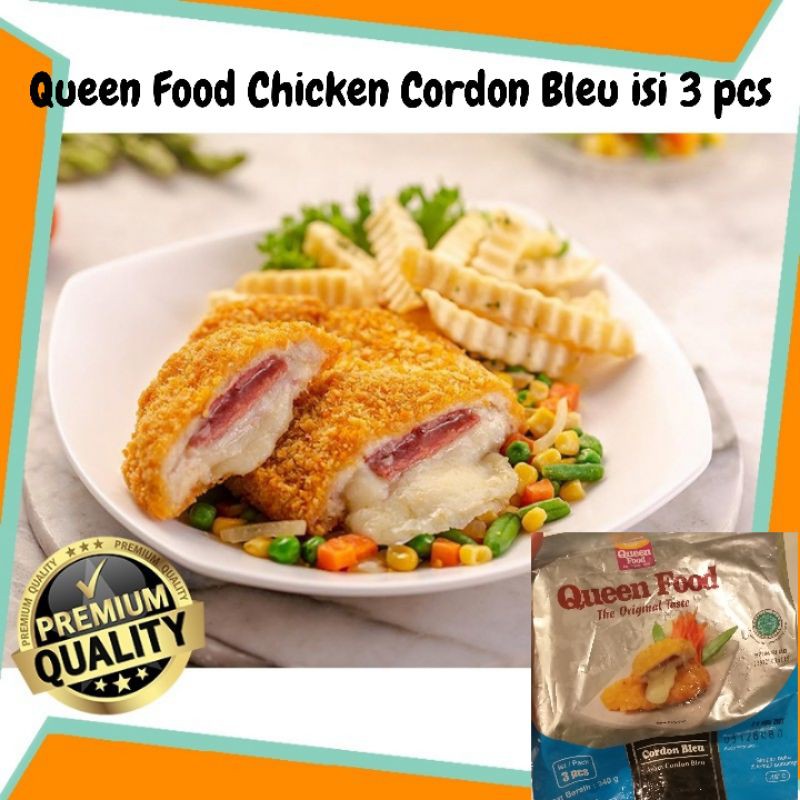 

Chicken Cordon Bleu isi 3 pcs Queen food
