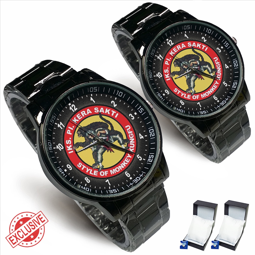 Jam Tangan Rantai Couple KERA SAKTI MOTIF 1 (Awesome)