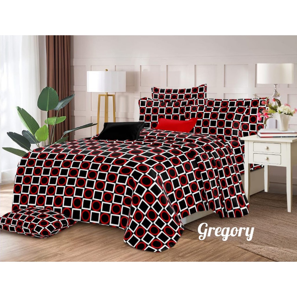 Bedcover sprei set gregory termurah