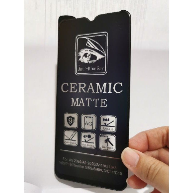 Tempered Anti Gores Full Cover Anti Blue Matte Ceramic TG POCOPHONE  F1/F3/F4/M3/M5/X2/X3/X3 NFC/X3 PRO