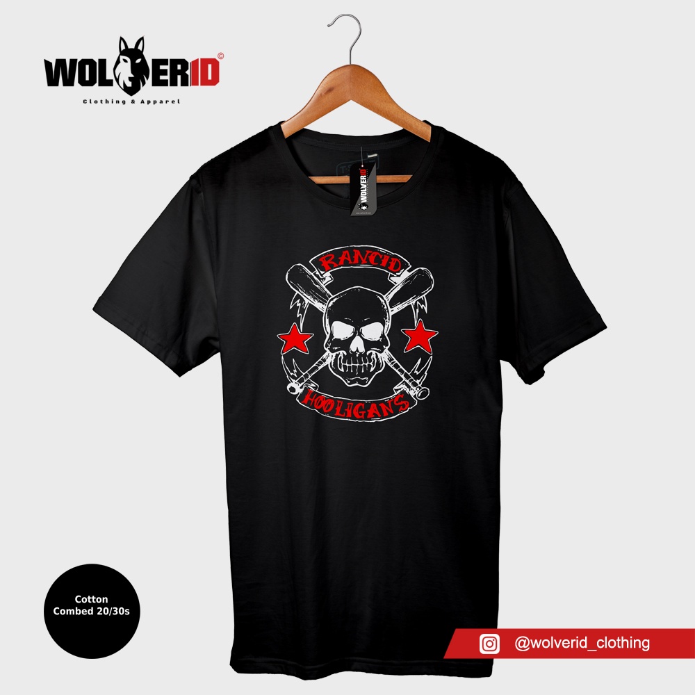 Kaos Rancid Baju Band Music Punk