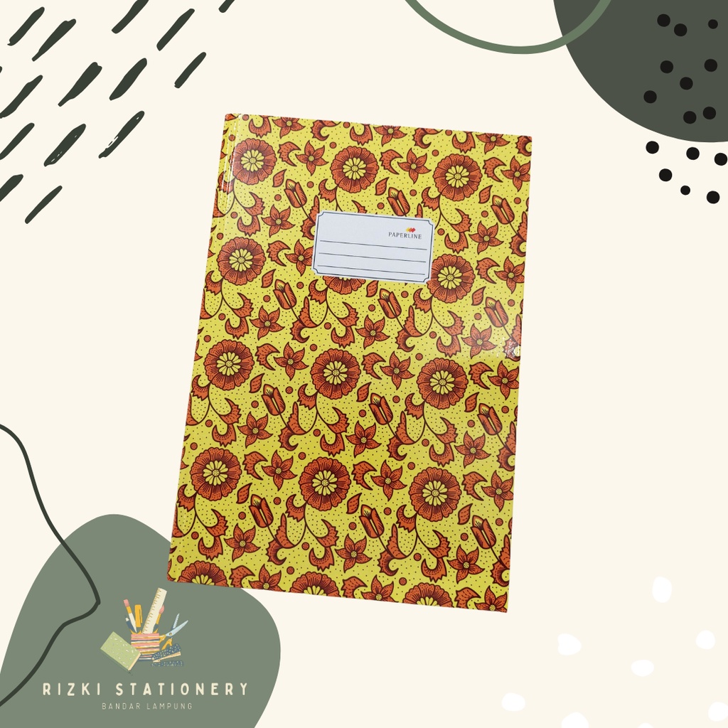 

Buku Hard Cover / Hardcover Folio Paperline isi 100 / 200
