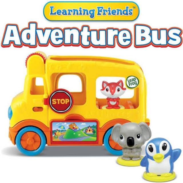 LEAPFROG BUS LEARNING FRIENDS ADVENTURE BUS