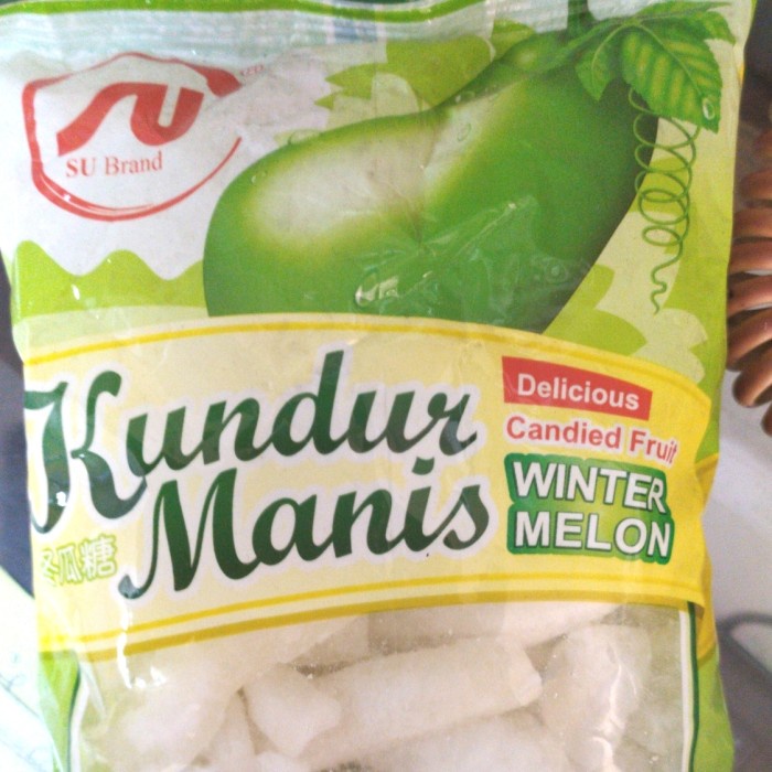 

Gula Kundur Manis Tangkua Winter Melon 250gr x 10 bks