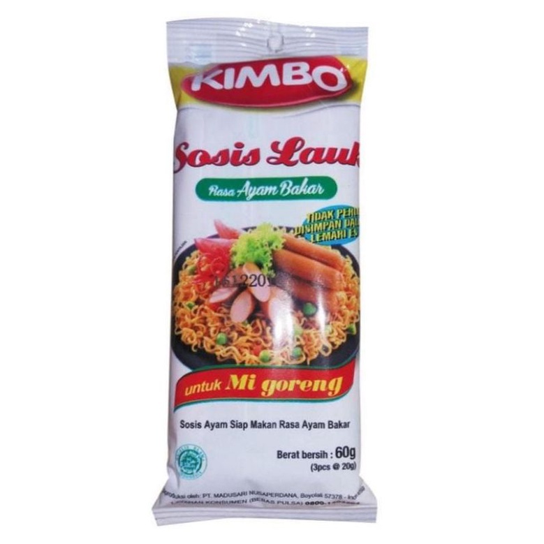 

KIMBO Sosis Lauk Mi Ayam Bakar 60 gr