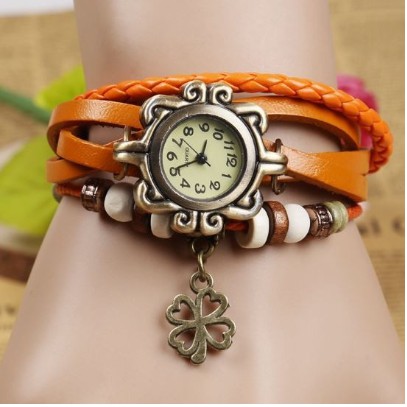 Jam Tangan Tali Gelang Tribal Vintage Etnik /Jam etnik /Jam tribal TERMURAH SHOPEE