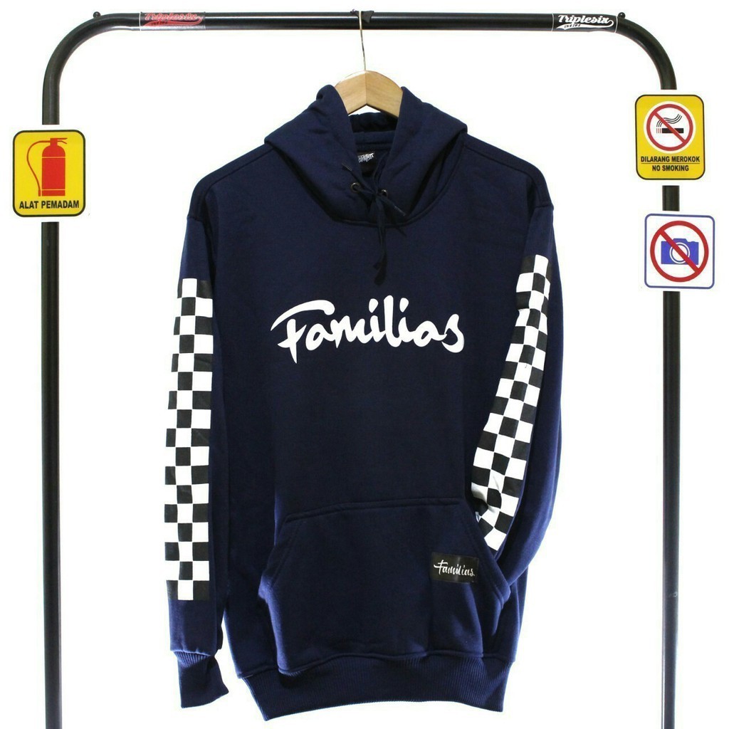 murah Jaket hoodie familias Diskon
