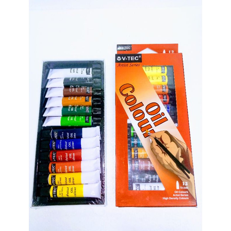 

Oil Colour Set 12 (12ml) VT-1386 V-tec