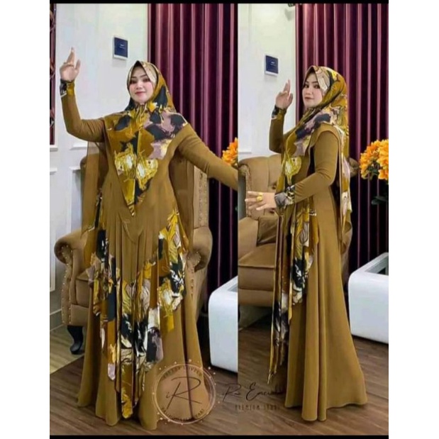 GAMIS SYAR'I IRNA TERBARU DAN TERLARIS BISA COD.