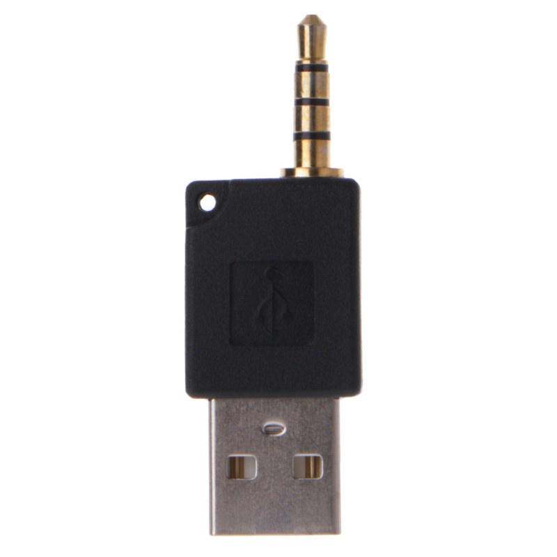 Cre Adapter Auxiliary 3.5mm Ke Usb 2.0 Male Aux Untuk Apple Ipod Shuffle 1st 2nd Mp3